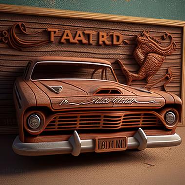 3D model Ford Ranchero (STL)